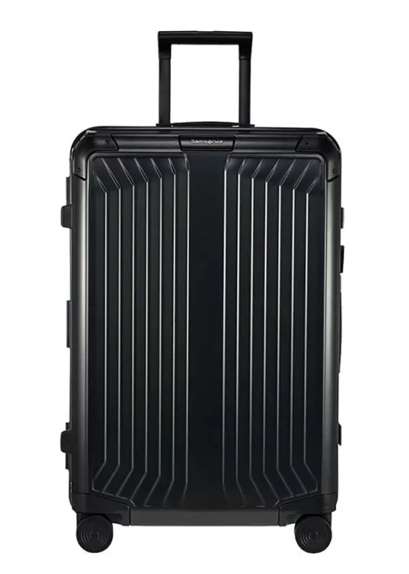 Samsonite Spinner (4 Wheel) | Aluminium Luggage-Lite-Box Alu Spinner Aluminium (4 Wheels) 69cm - Black