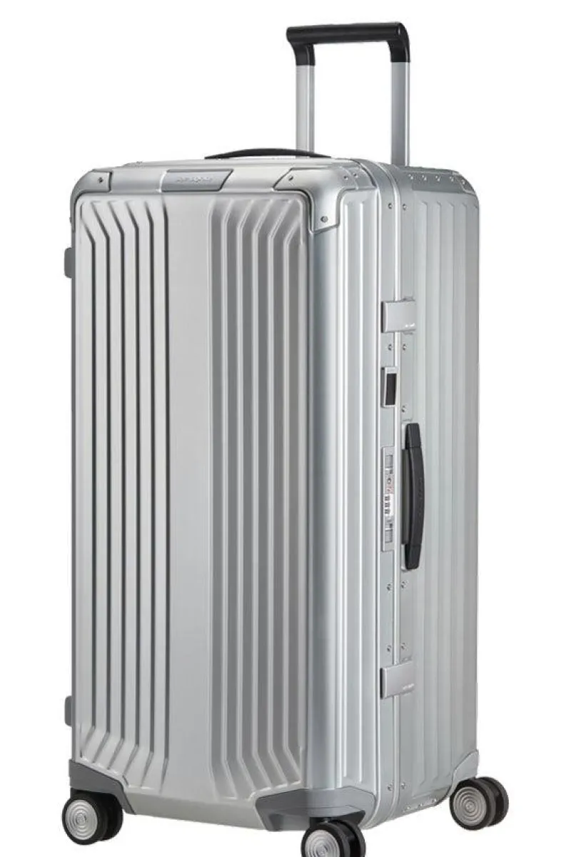 Samsonite Spinner (4 Wheel) | Aluminium Luggage-Lite-Box Alu Trunk 80cm