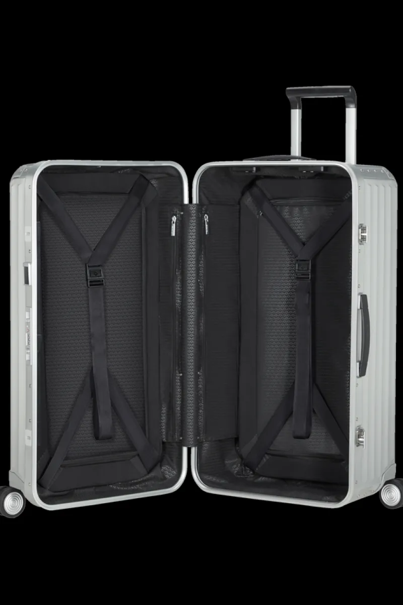 Samsonite Spinner (4 Wheel) | Aluminium Luggage-Lite-Box Alu Trunk 80cm