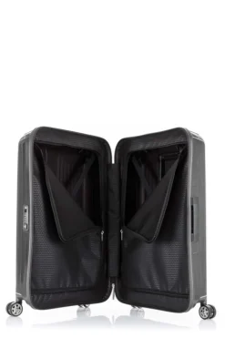 Samsonite Spinner (4 Wheel) | Lightweight Luggage-LITE-BOX Spinner (4 wheels) 55cm - Eclipse Grey