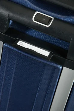 Samsonite Spinner (4 Wheel) | Lightweight Luggage-LITE-BOX Spinner (4 wheels) 55cm - Deep Blue