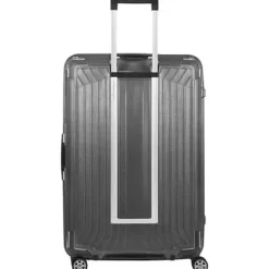 Samsonite Spinner (4 Wheel) | Lightweight Luggage-LITE-BOX Spinner (4 wheels) 55cm - Eclipse Grey