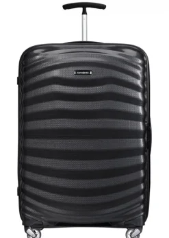 Samsonite Spinner (4 Wheel) | Lightweight Luggage-Lite-Shock 69cm Spinner (4 Wheel) - Black