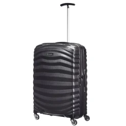 Samsonite Spinner (4 Wheel) | Lightweight Luggage-Lite-Shock 69cm Spinner (4 Wheel) - Black
