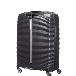 Samsonite Spinner (4 Wheel) | Lightweight Luggage-Lite-Shock 69cm Spinner (4 Wheel) - Black