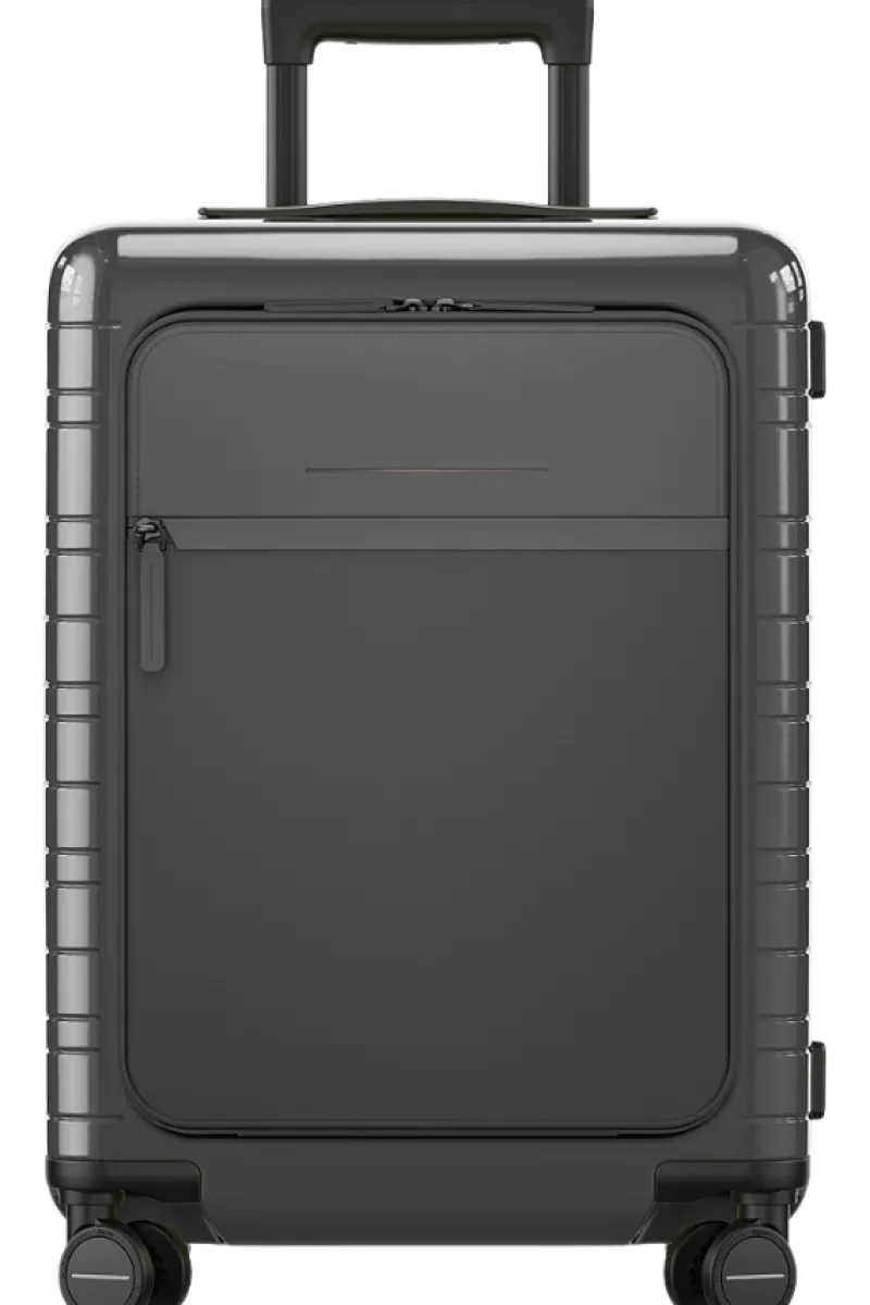 Horizn Studios Cabin Luggage-M5 Essential Cabin Luggage (37L) - Glossy Graphite