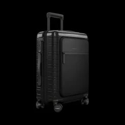 Horizn Studios Cabin Luggage-M5 Essential Cabin Luggage (37L) - Glossy All Black
