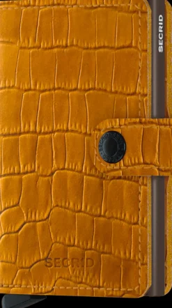 Secrid Wallets-Miniwallet Cleo Ochre Brown