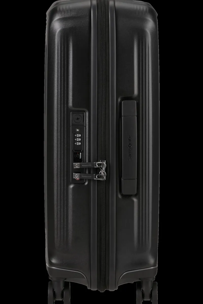 Samsonite Spinner (4 Wheel) | Hardside Luggage-NUON 55cm Spinner Expandable (4 wheels) - Matt Graphite