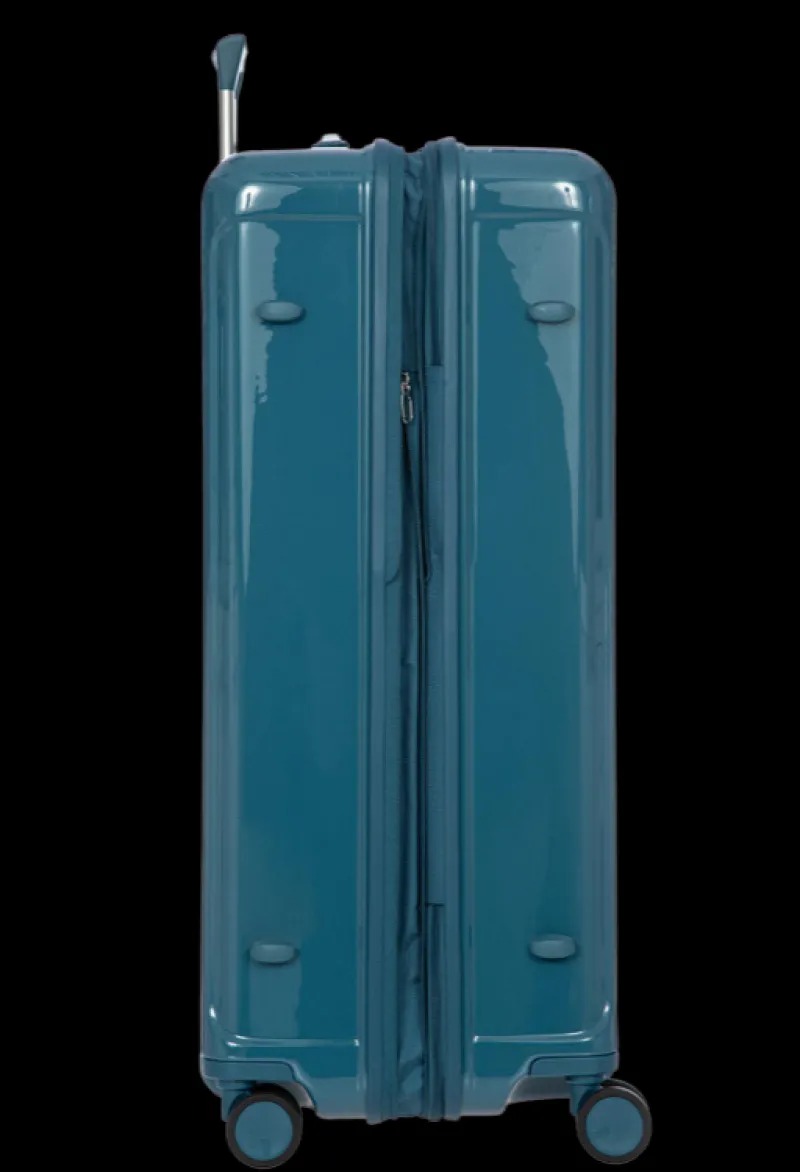 Brics Hardside Luggage-Positano Extra Large Monochrome Trolley 82cm - Sea Green