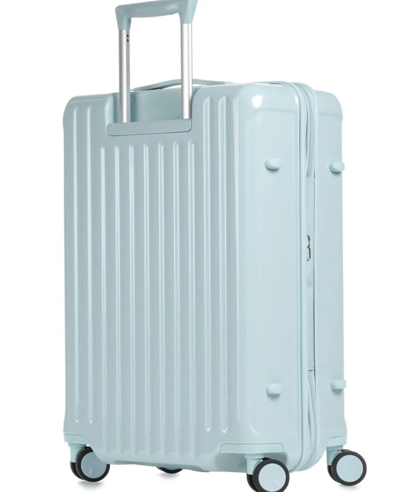 Brics Spinner (4 Wheel)-Positano Medium Monochrome trolley - Light Blue