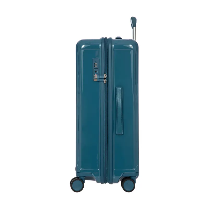Brics Hardside Luggage-Positano Medium Monochrome Trolley 69cm - Sea Green