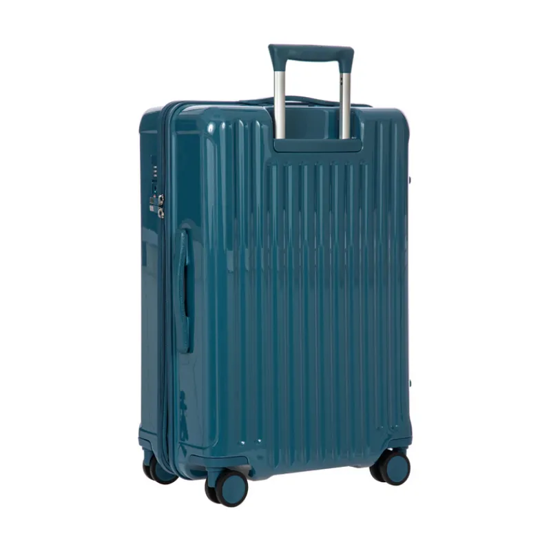 Brics Hardside Luggage-Positano Medium Monochrome Trolley 69cm - Sea Green