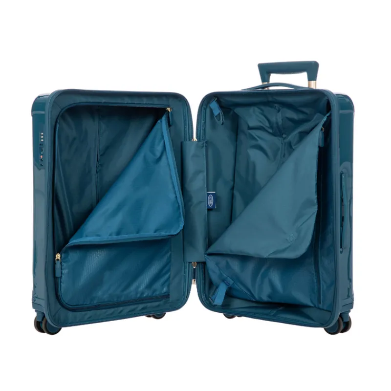 Brics Hardside Luggage-Positano Medium Monochrome Trolley 69cm - Sea Green