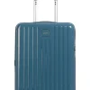 Brics Spinner (4 Wheel) | Cabin Luggage-Positano Monochrome Carry-On trolley - Sea Green