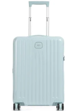 Brics Spinner (4 Wheel) | Cabin Luggage-Positano Monochrome Carry-On trolley - Light Blue