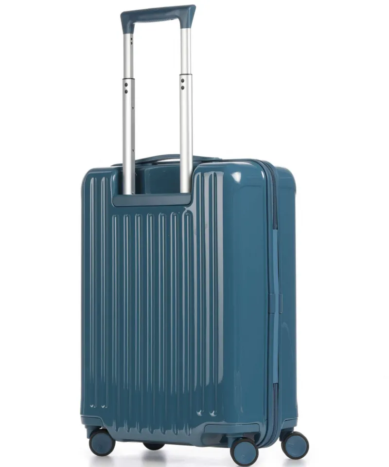 Brics Spinner (4 Wheel) | Cabin Luggage-Positano Monochrome Carry-On trolley - Sea Green