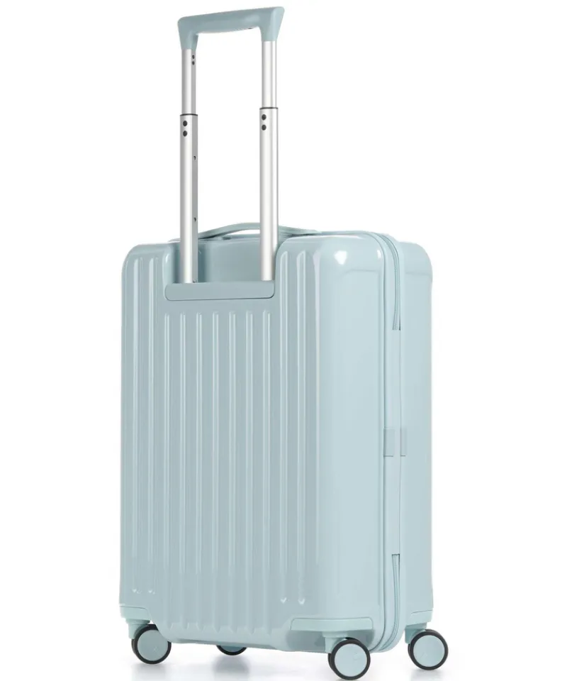 Brics Spinner (4 Wheel) | Cabin Luggage-Positano Monochrome Carry-On trolley - Light Blue