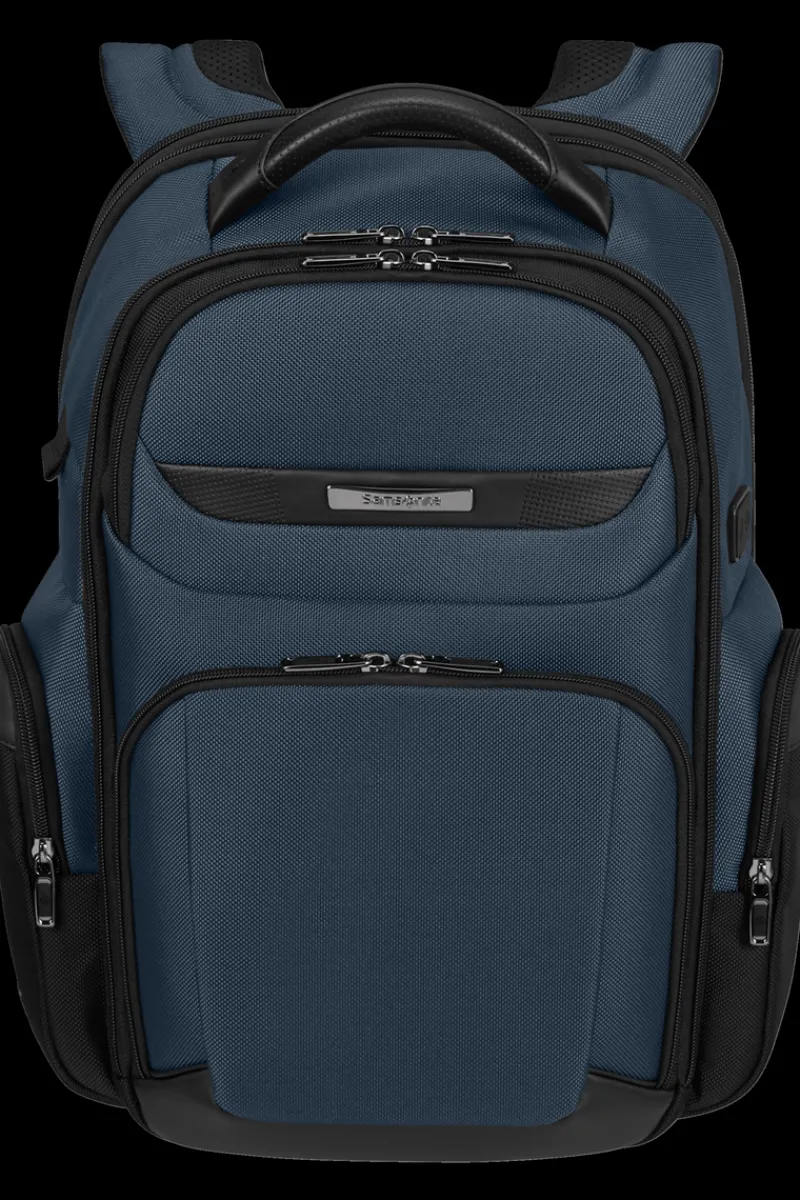 Samsonite Backpacks-PRO-DLX 6 Backpack Expandable 15.6" - Blue