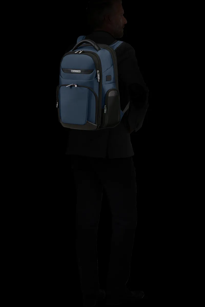 Samsonite Backpacks-PRO-DLX 6 Backpack Expandable 15.6" - Blue