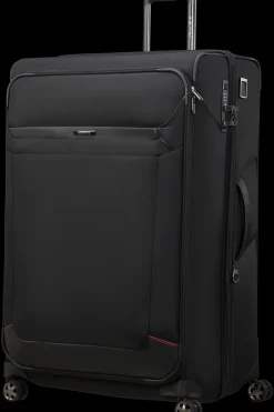 Samsonite Spinner (4 Wheel) | Softside Luggage-PRO-DLX 6 TRVL Spinner Expandable (4 wheels) 84cm - Black