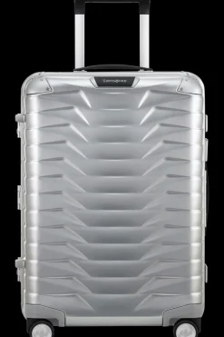 Samsonite Spinner (4 Wheel) | Hardside Luggage-PROXIS ALU Spinner (4 wheels) 55cm - Aluminium