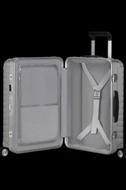 Samsonite Spinner (4 Wheel) | Hardside Luggage-PROXIS ALU Spinner (4 wheels) 55cm - Aluminium