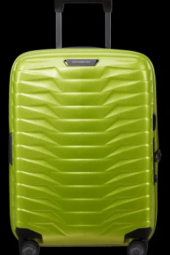 London Luggage Spinner (4 Wheel) | Hardside Luggage-PROXIS 55cm (20/23cm) Spinner Expandable (4 wheels) - Lime