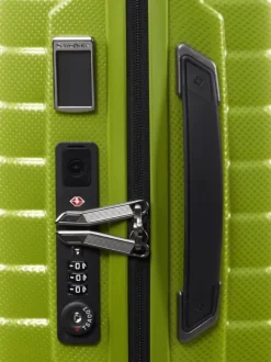 London Luggage Spinner (4 Wheel) | Hardside Luggage-PROXIS 55cm (20/23cm) Spinner Expandable (4 wheels) - Lime