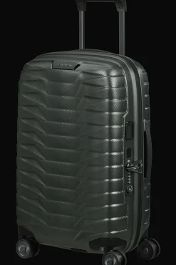 Samsonite Spinner (4 Wheel) | Lightweight Luggage-PROXIS 55cm (23/26cm) Spinner Expandable (4 Wheels) - Matt Climbing Ivy