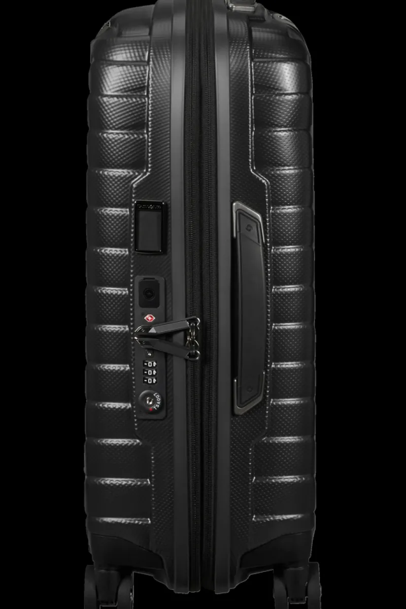 Samsonite Spinner (4 Wheel) | Lightweight Luggage-PROXIS 55cm (23/26cm) Spinner Expandable (4 Wheels) - Matt Graphite