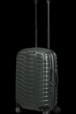 Samsonite Spinner (4 Wheel) | Lightweight Luggage-PROXIS 55cm (23/26cm) Spinner Expandable (4 Wheels) - Matt Climbing Ivy