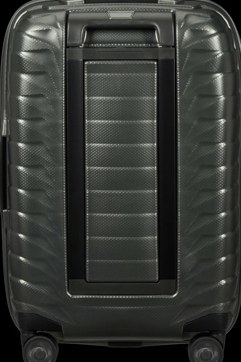 Samsonite Spinner (4 Wheel) | Lightweight Luggage-PROXIS 55cm (23/26cm) Spinner Expandable (4 Wheels) - Matt Climbing Ivy