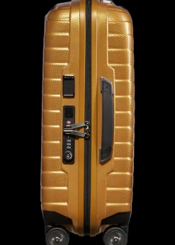 Samsonite Spinner (4 Wheel) | Hardside Luggage-PROXIS 55cm (20/23cm) Spinner Expandable (4 wheels) - Honey Gold