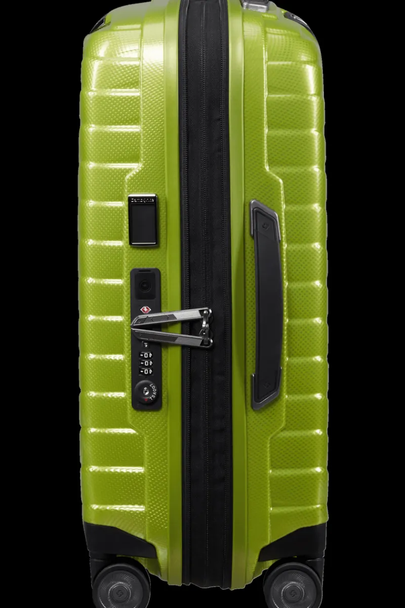 London Luggage Spinner (4 Wheel) | Hardside Luggage-PROXIS 55cm (20/23cm) Spinner Expandable (4 wheels) - Lime