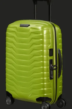 London Luggage Spinner (4 Wheel) | Hardside Luggage-PROXIS 55cm (20/23cm) Spinner Expandable (4 wheels) - Lime