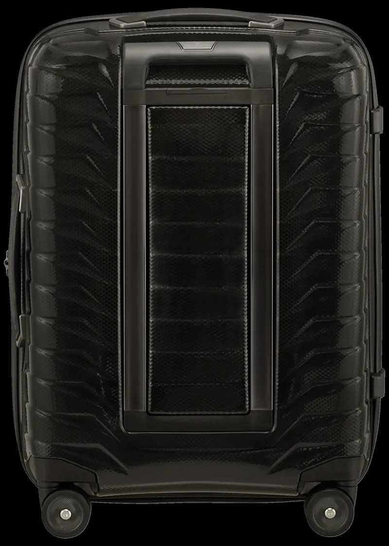 Samsonite Spinner (4 Wheel) | Hardside Luggage-PROXIS 55cm (20/23cm) Spinner Expandable (4 wheels) - Black