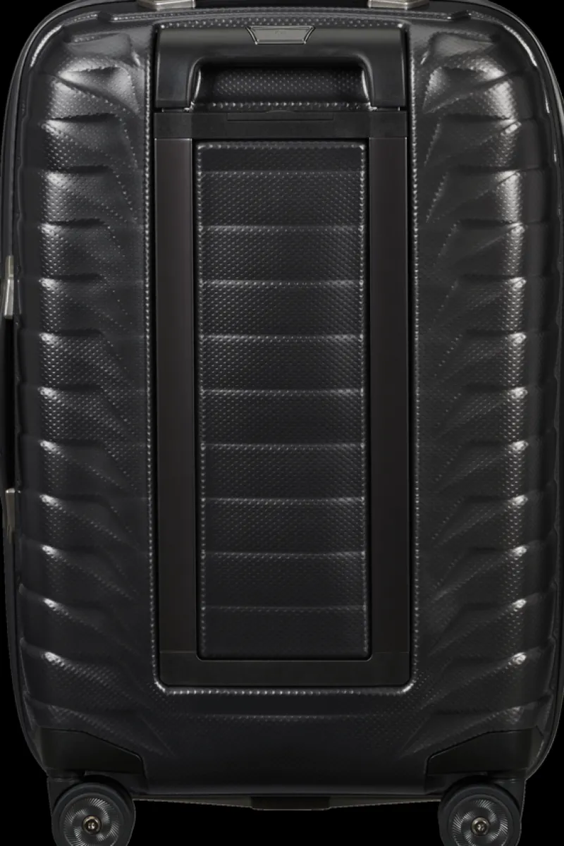 Samsonite Spinner (4 Wheel) | Lightweight Luggage-PROXIS 55cm (23/26cm) Spinner Expandable (4 Wheels) - Matt Graphite