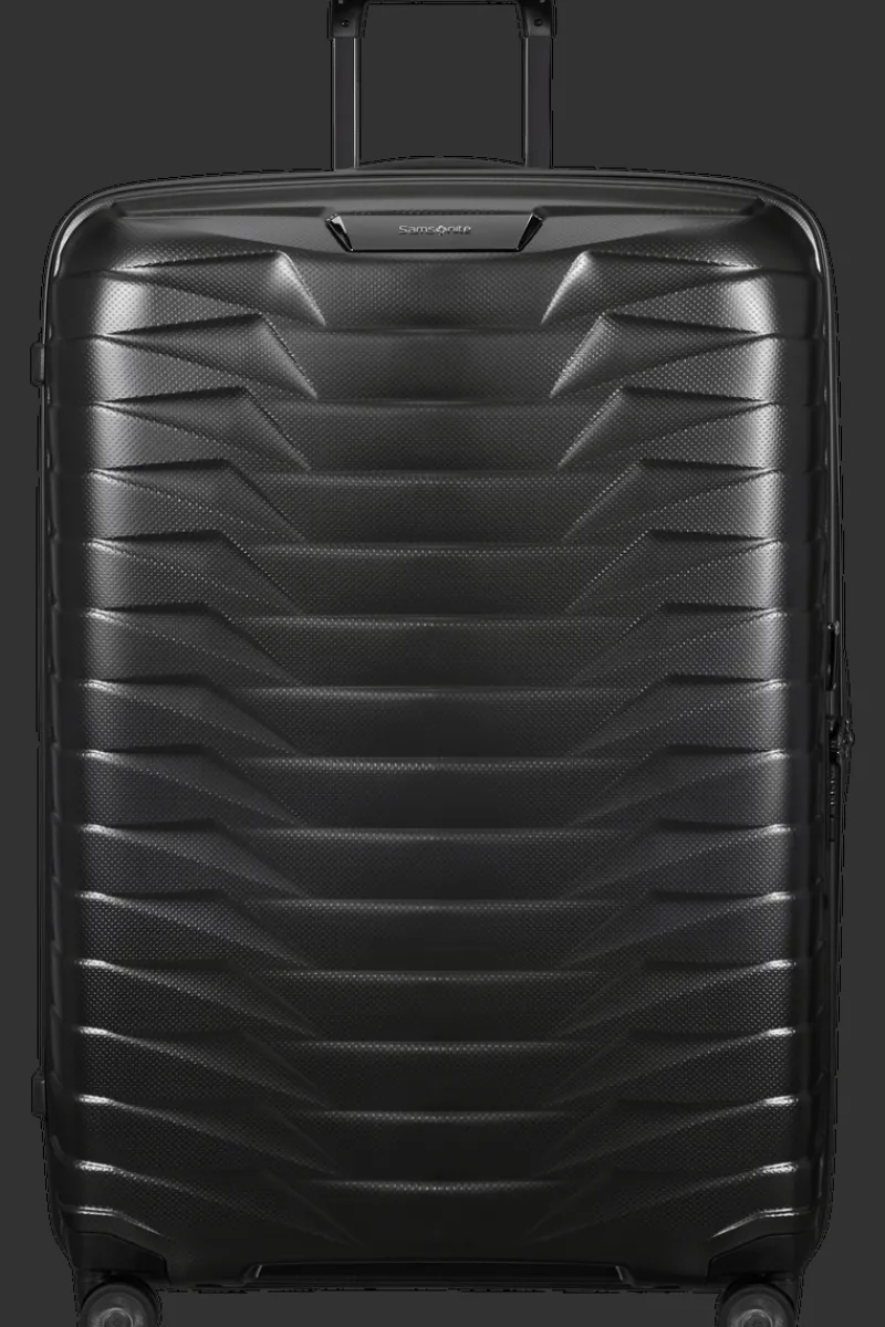Samsonite Spinner (4 Wheel) | Lightweight Luggage-PROXIS Spinner (4 wheels) 81cm - Black
