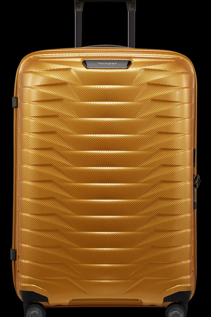 Samsonite Spinner (4 Wheel) | Lightweight Luggage-PROXIS Spinner (4 wheels) 69cm - Honey Gold