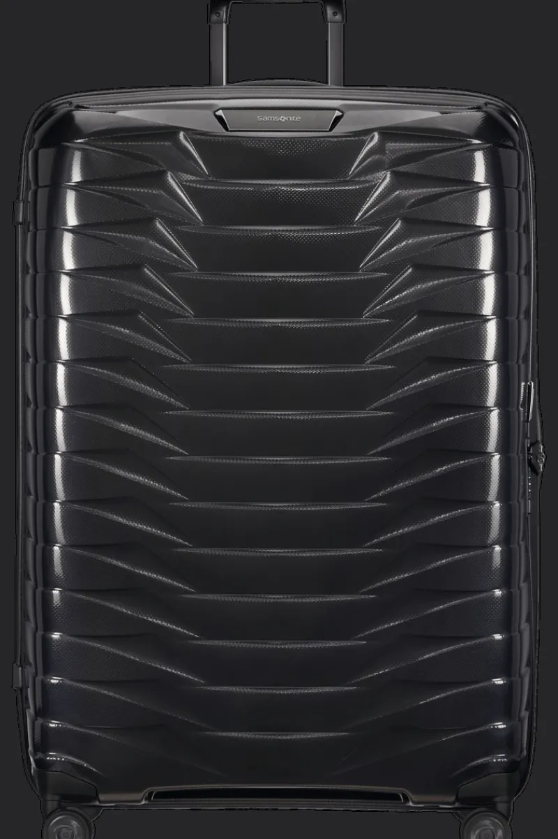 Samsonite Spinner (4 Wheel) | Lightweight Luggage-PROXIS Spinner (4 Wheels) 86cm - Black
