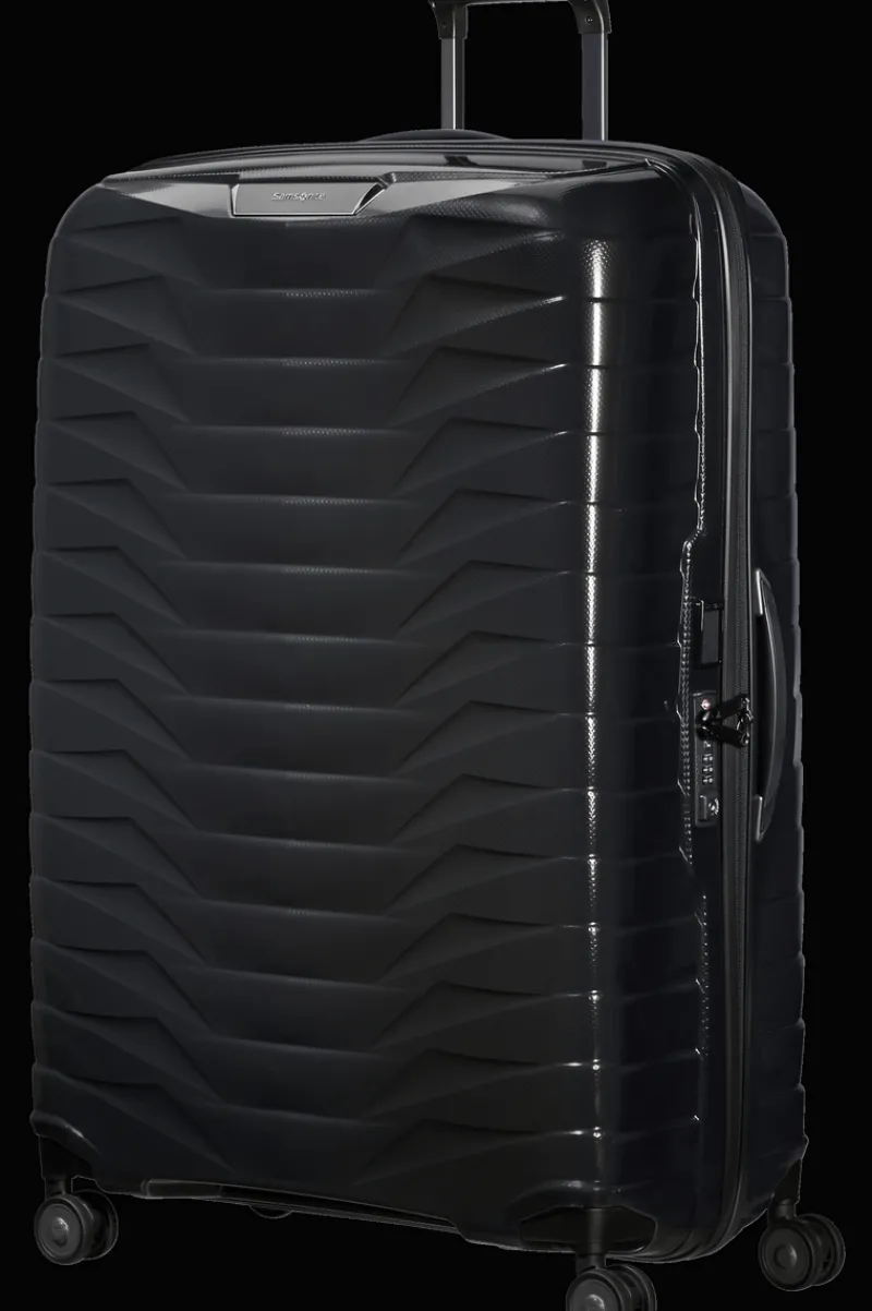 Samsonite Spinner (4 Wheel) | Lightweight Luggage-PROXIS Spinner (4 Wheels) 86cm - Black