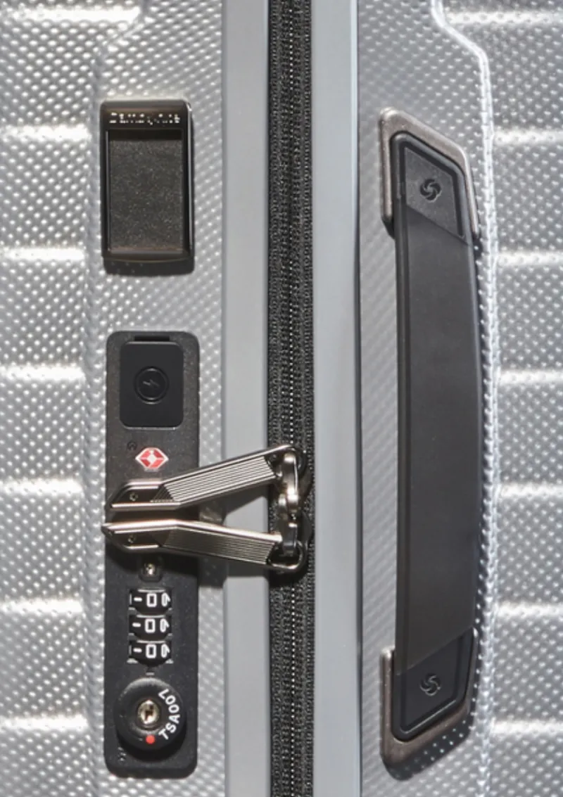 Samsonite Spinner (4 Wheel) | Lightweight Luggage-PROXIS Spinner (4 wheels) 81cm - Silver