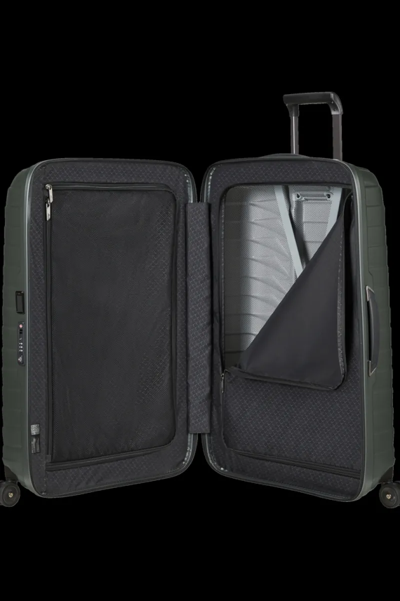 Samsonite Spinner (4 Wheel) | Lightweight Luggage-PROXIS Spinner (4 Wheels) 81cm - Matt Climbing Ivy