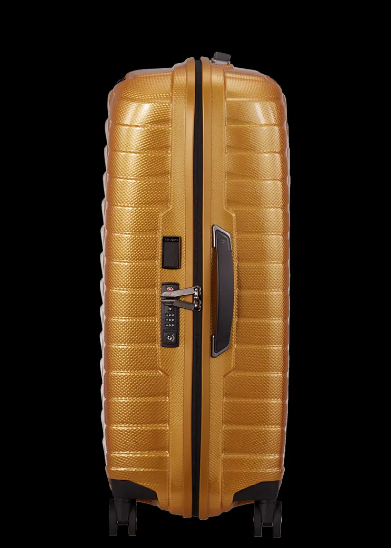 Samsonite Spinner (4 Wheel) | Lightweight Luggage-PROXIS Spinner (4 wheels) 69cm - Honey Gold