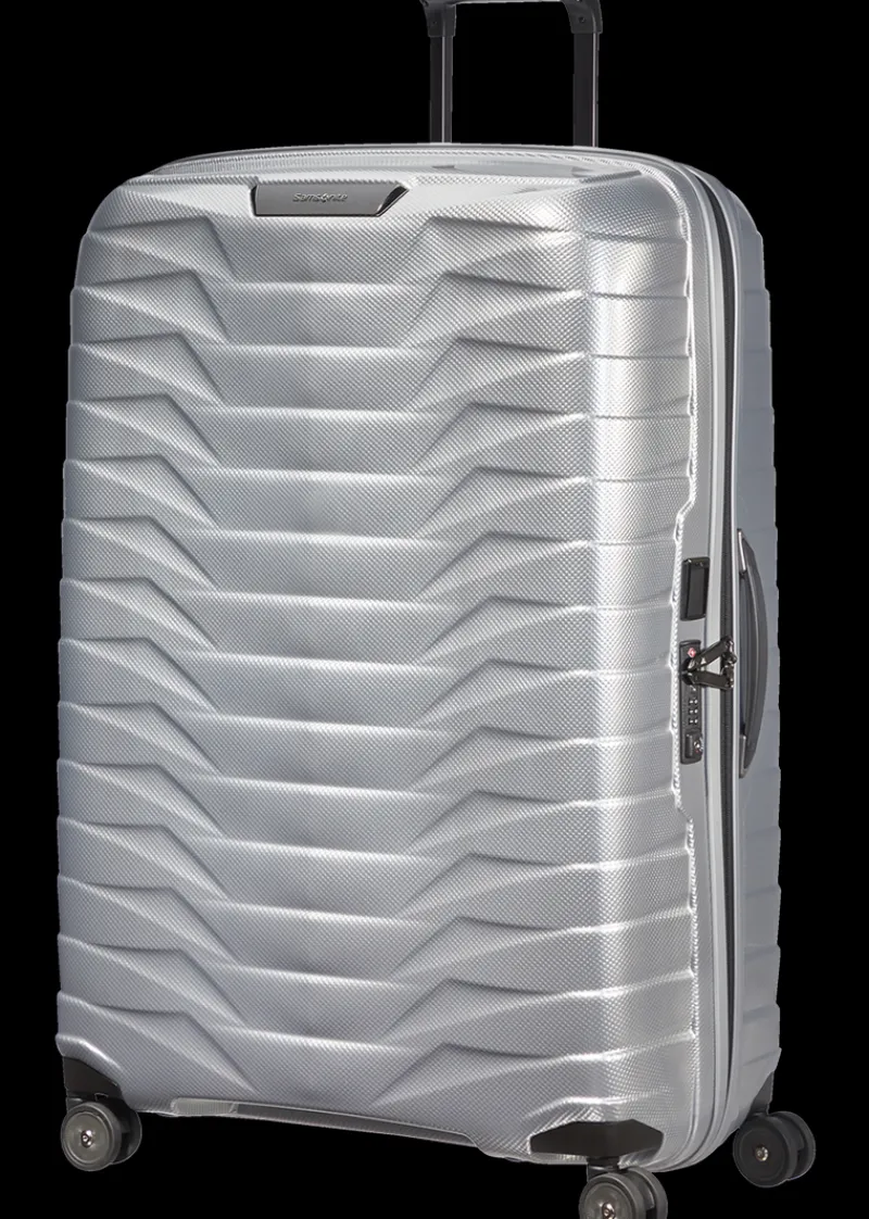 Samsonite Spinner (4 Wheel) | Lightweight Luggage-PROXIS Spinner (4 wheels) 81cm - Silver