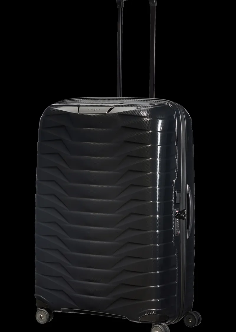 Samsonite Spinner (4 Wheel) | Lightweight Luggage-PROXIS Spinner (4 wheels) 81cm - Black