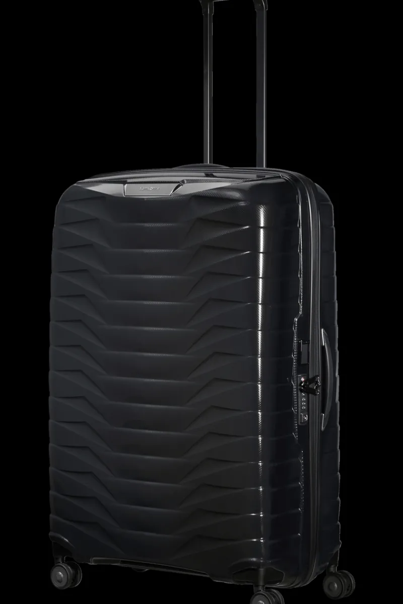 Samsonite Spinner (4 Wheel) | Lightweight Luggage-PROXIS Spinner (4 Wheels) 86cm - Black