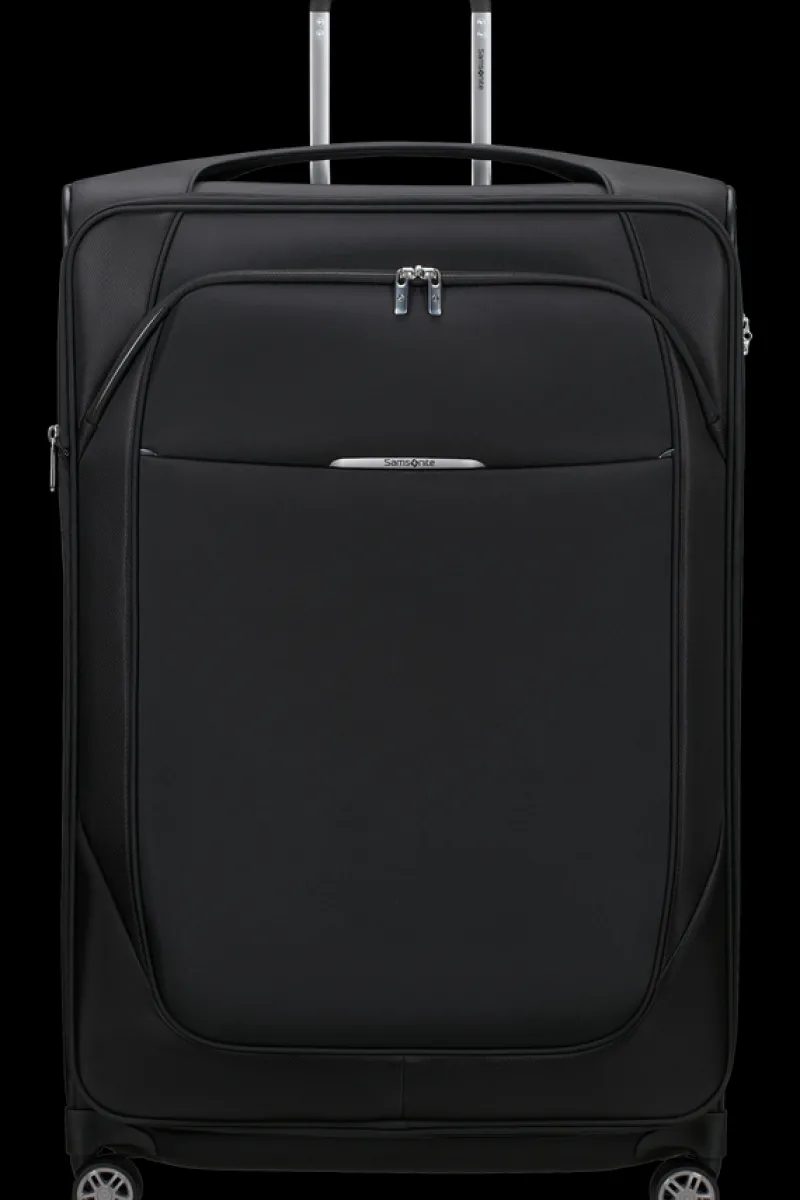 Samsonite Spinner (4 Wheel) | Lightweight Luggage-Re-Lite 83cm Spinner Expandable (4 wheels) - Black