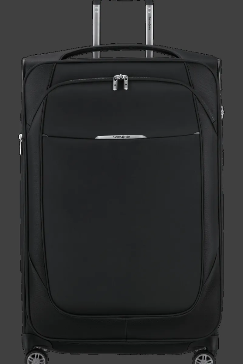 Samsonite Spinner (4 Wheel) | Lightweight Luggage-Re-Lite 78cm Spinner Expandable (4 wheels) - Black